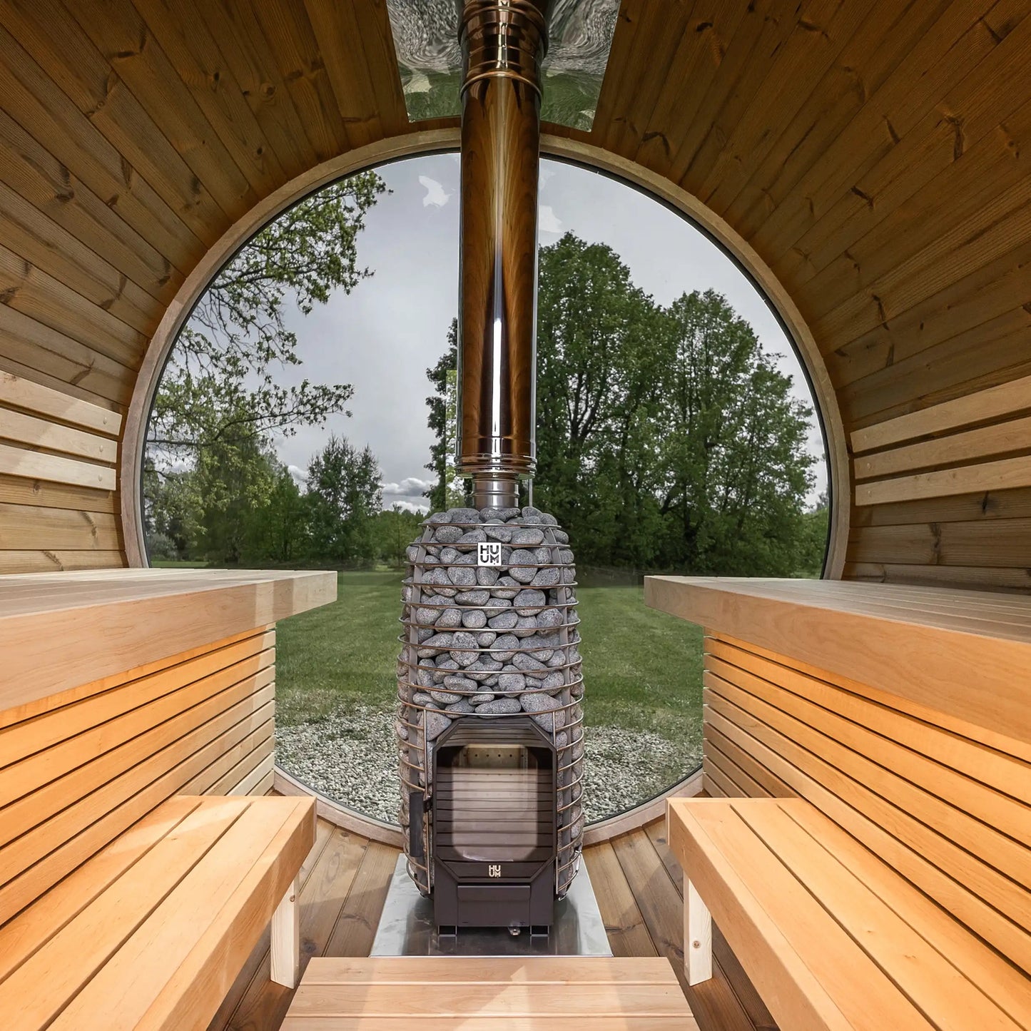 Orukä 6 Plus – Outdoor Barrel Sauna With Double Bench - My Store