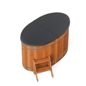 Scandinavian Oval Cold Plunge With Water Chiller (1 & 2 Person) - My Store