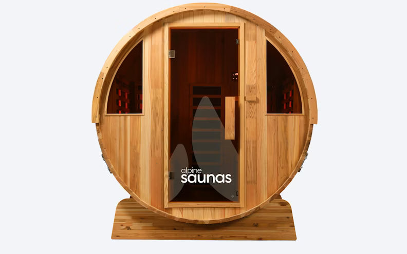 Alpine Saunas Infrared Barrel Sauna - My Store