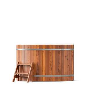 Scandinavian Oval Cold Plunge With Water Chiller (1 & 2 Person) - My Store